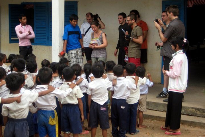 Une école dans la capagne de Siem Reap