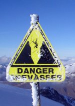 Danger crevasses